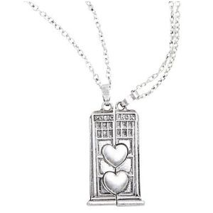 🔥Last One🔥 Doctor Who: Heart Box Necklace Set
